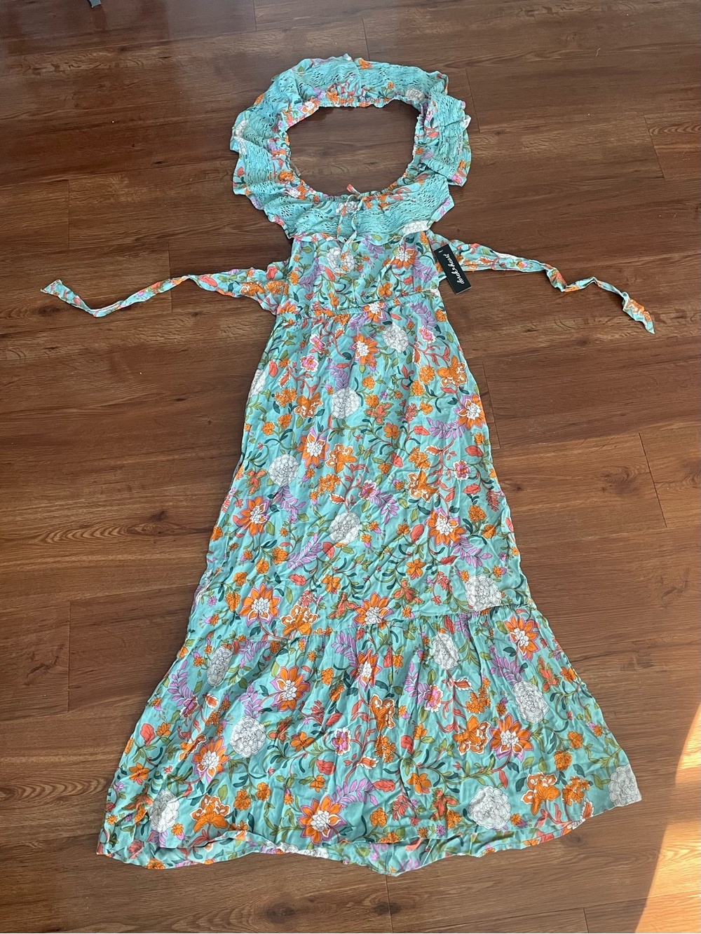 NWT Derek Heart Maxi Dress Size Large